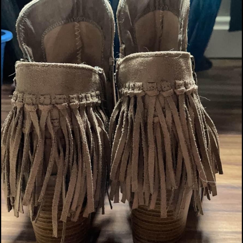 Tan Booties - Picture 4 of 4